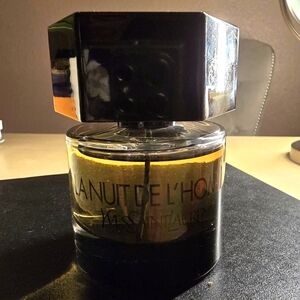 2009 YSL la nuite de l'homme eau de toilette . 60ml